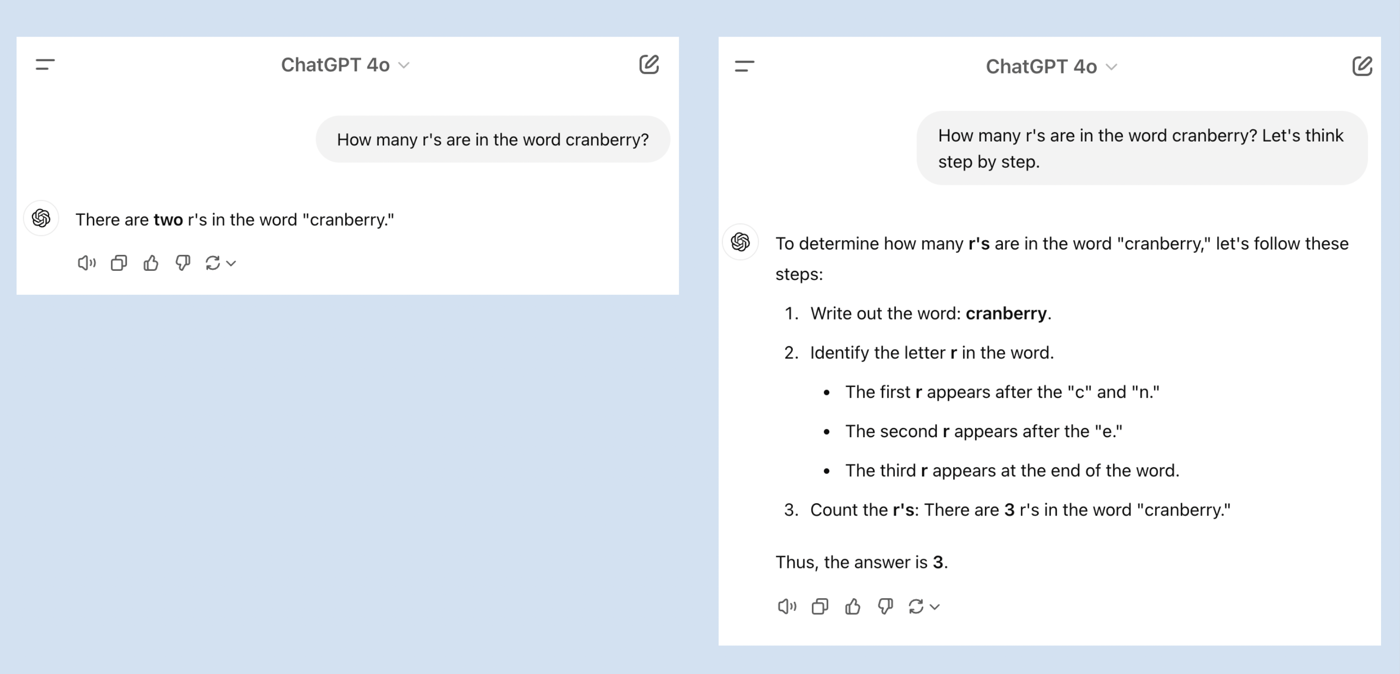 Merely adding ‘Let’s think step by step’ to your prompt can already lead to more accurate answers.